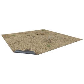 Desert Wasteland Gaming Mat 3x3