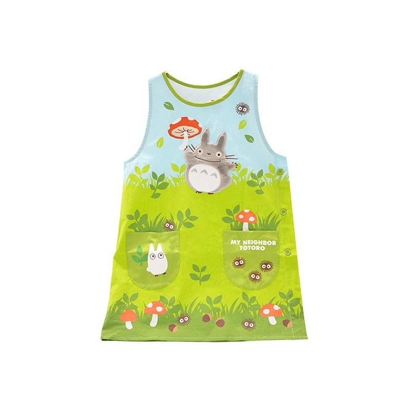 MON VOISIN TOTORO - Totoro champignons - Tablier 84x61.5cm MON VOISIN TOTORO - Totoro champignons - Tablier 84x61.5cm