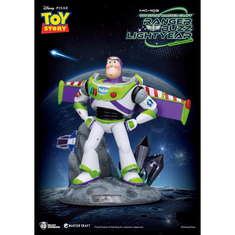 DISNEY - Toy Story Ranger Buzz - Statuette Master Craft 33 cm DISNEY - Toy Story Ranger Buzz - Statuette Master Craft 33 cm