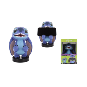 STITCH - Smiley - Support Manette & Portable - 20cm
