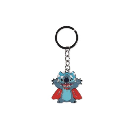 STITCH - Superhéro - Porte-clés en Métal