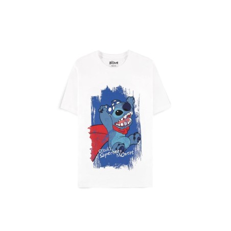 STITCH - Superhéro - T-Shirt Unisexe (2XL)