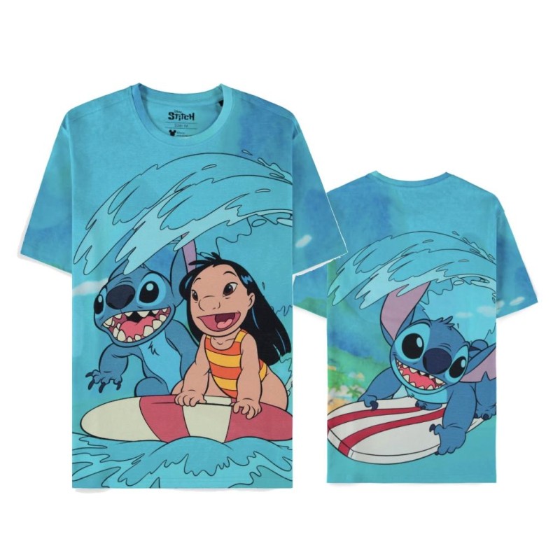 LILO & STITCH - Surf - T-Shirt Unisexe (2XL) LILO & STITCH - Surf - T-Shirt Unisexe (2XL)