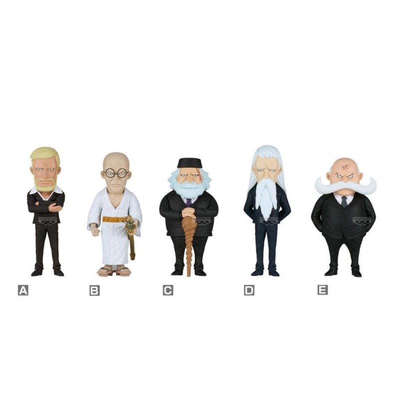 ONE PIECE - WCF Five Elders - Assortiments 12 Figurine 7cm ONE PIECE - WCF Five Elders - Assortiments 12 Figurine 7cm