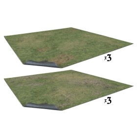 Grassy Fields Gaming Mat 2x2 v.2