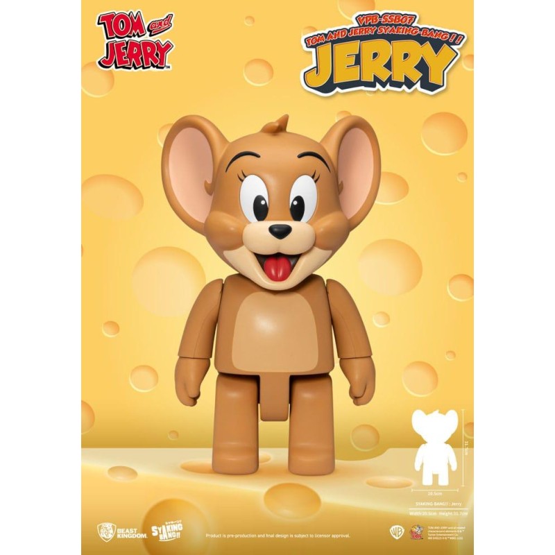 TOM & JERRY - Jerry - Tirelire SYAKING 30cm TOM & JERRY - Jerry - Tirelire SYAKING 30cm