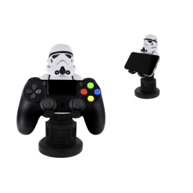 STAR WARS - Stormtrooper - Support Manette & Portable - 20cm