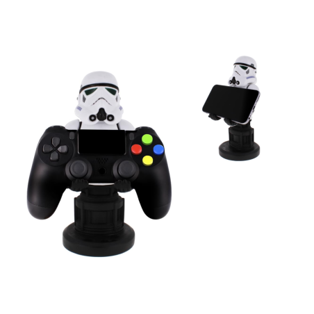 STAR WARS - Stormtrooper - Support Manette & Portable - 20cm