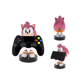 SONIC - Amy Rose - Support Manette & Portable - 20cm