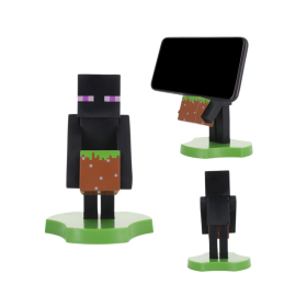 MINECRAFT - Enderman - Support Manette & Portable 'Holdem' - 11cm