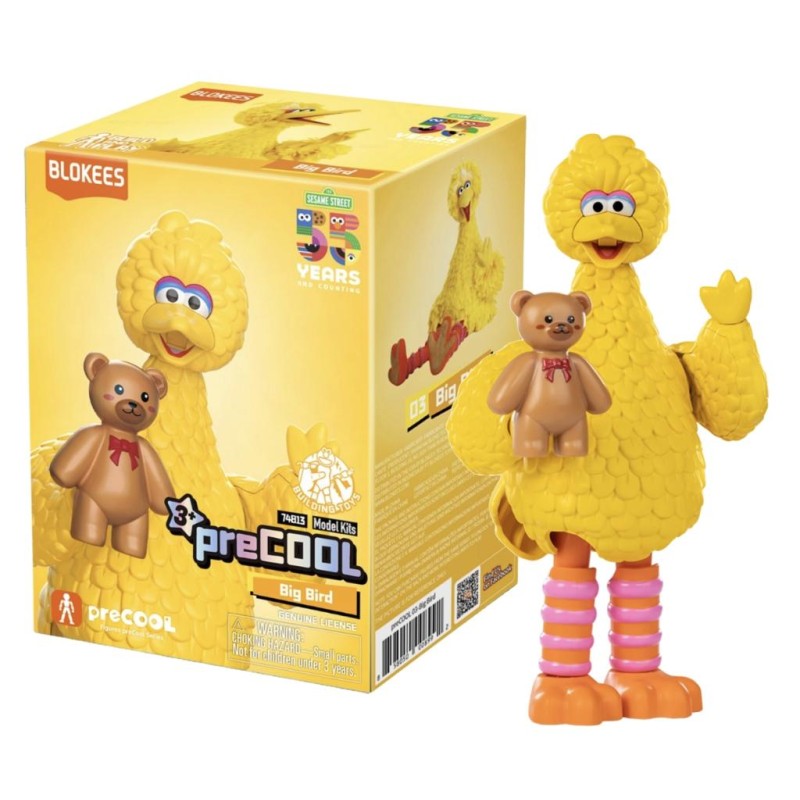 SESAME STREET- Big Bird - Model Kit Classic Class Blokees SESAME STREET- Big Bird - Model Kit Classic Class Blokees