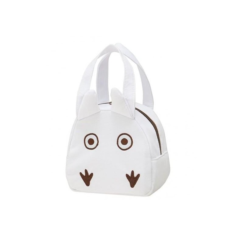 MON VOISIN TOTORO - Totoro blanc - Sac à Lunch 165x153x126mm MON VOISIN TOTORO - Totoro blanc - Sac à Lunch 165x153x126mm