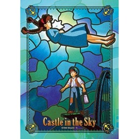 LE CHATEAU DANS LE CIEL - Eclat merveilleux - Puzzle vitrail 208P