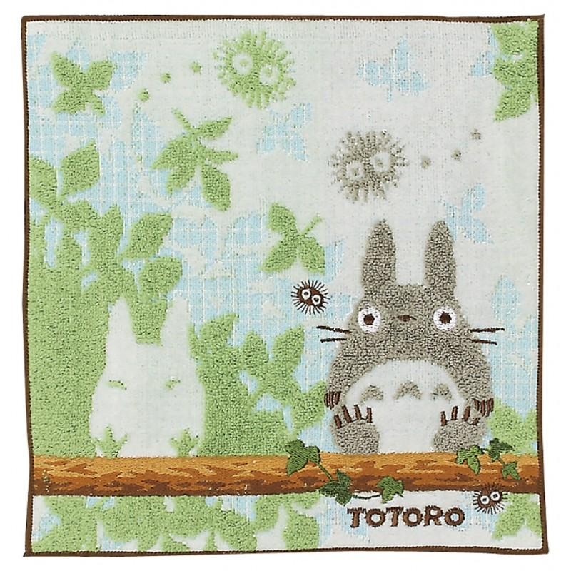 MON VOISIN TOTORO - Totoro sur une branche - Mini Serviette 25x25cm MON VOISIN TOTORO - Totoro sur une branche - Mini Serviette 25x25cm