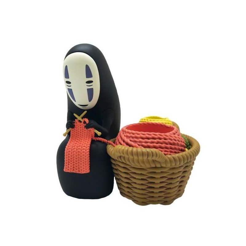 LE VOYAGE DE CHIHIRO - No Face tricote - Figurine Pot à Crayons 7.5cm LE VOYAGE DE CHIHIRO - No Face tricote - Figurine Pot à Crayons 7.5cm
