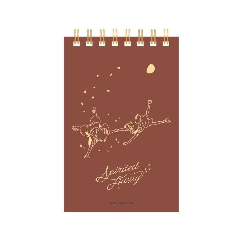 LE VOYAGE DE CHIHIRO - Chihiro & Haku - Carnet à Spirales Gauffré LE VOYAGE DE CHIHIRO - Chihiro & Haku - Carnet à Spirales Gauffré
