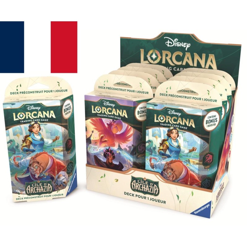 DISNEY - Lorcana - Trading Cards Boite de 8 Starters Chapitre 7 - FR DISNEY - Lorcana - Trading Cards Boite de 8 Starters Chapitre 7 - FR