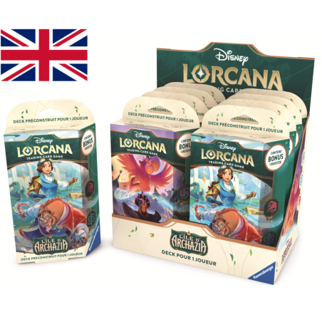 DISNEY - Lorcana - Trading Cards Boite de 8 Starters Chapitre 7 - EN