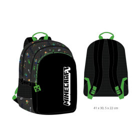 MINECRAFT - Sac à Dos 3 Compartiments '41x30x22cm'