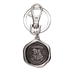 HARRY POTTER - Logo Poudlard - Porte-clés en étain