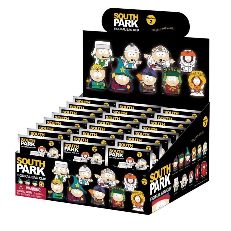 SOUTH PARK - Series 2 - 3D Foam Bag Clip (Display 24 Pcs) SOUTH PARK - Series 2 - 3D Foam Bag Clip (Display 24 Pcs)