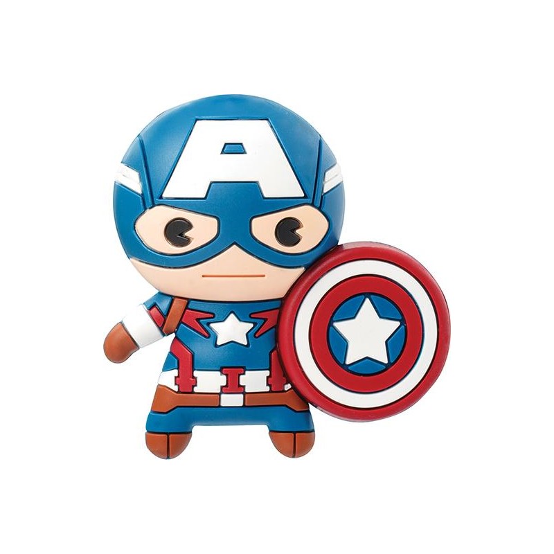 MARVEL CLASSIC - Captain America - Aimant à collectionner en mousse 3D MARVEL CLASSIC - Captain America - Aimant à collectionner en mousse 3D