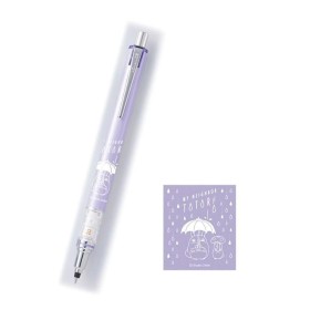 MON VOISIN TOTORO - Totoro parapluie - Porte mine violet 10x14cm