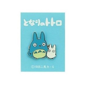 MON VOISIN TOTORO - Totoro bleu & blanc - Pins 2x2.1cm