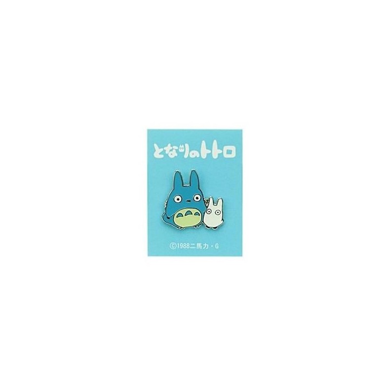 MON VOISIN TOTORO - Totoro bleu & blanc - Pins 2x2.1cm MON VOISIN TOTORO - Totoro bleu & blanc - Pins 2x2.1cm