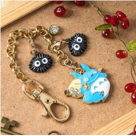 MON VOISIN TOTORO - Totoro bleu - Chainette charms