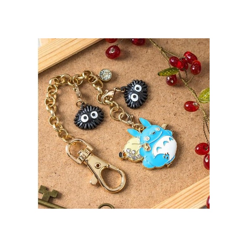 MON VOISIN TOTORO - Totoro bleu - Chainette charms MON VOISIN TOTORO - Totoro bleu - Chainette charms