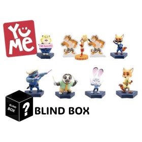 ZOOTOPIE - Urban Safari Series - Assortiment 6 Figurines Blind Box
