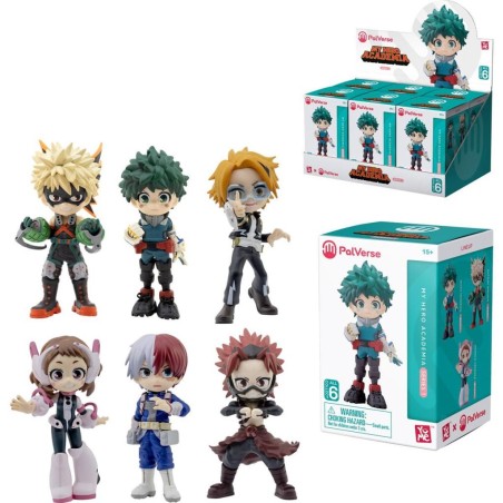 MY HERO ACADEMIA - Series 1 - Blind Box - Assortiment 6 Figurines 9cm