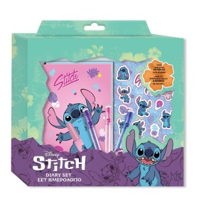 STITCH - Gift Set Notebook + Stickers + Stylo bille
