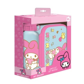 MY MELODY - Set Boite à Tartines + Bouteille en Aluminium 500ml