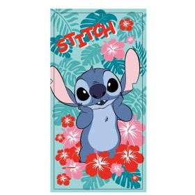 DISNEY - Stitch Fleurs rouges - Serviette de Plage 70x140cm