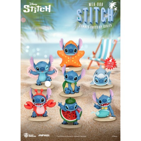 LILO & STITCH - Stitch Summer dress up - Set 6 Figurine 9cm