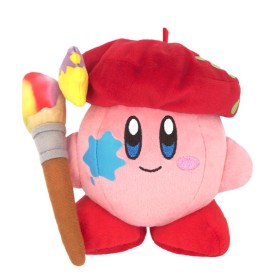 KIRBY - Kirby Artiste - Peluche 13cm