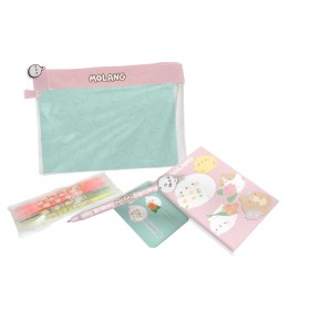 MOLANG - Blossom - Set de Papeterie - 8pc