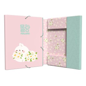 MOLANG - Blossom - Classeur à Rabats Premium avec Elastique