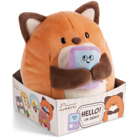 SUPER MOCHIE - Renard Geeks avec jeux video - Peluche 16cm
