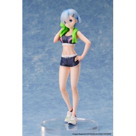 RE ZERO - Rem "Sport Wear" - Statuette 23cm