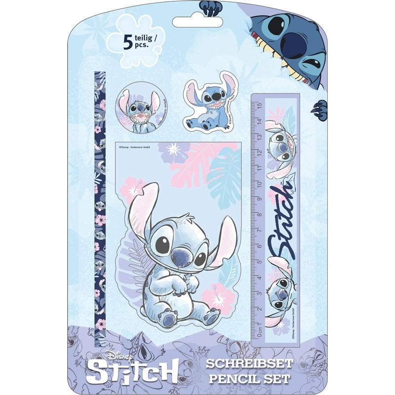 STITCH - Watercolor - Set de Papeterie - 5pc STITCH - Watercolor - Set de Papeterie - 5pc