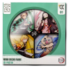 DEMON SLAYER - Tanjiro, Nezuko,.. - Wood Decor Frame 3D Poster 30x30cm