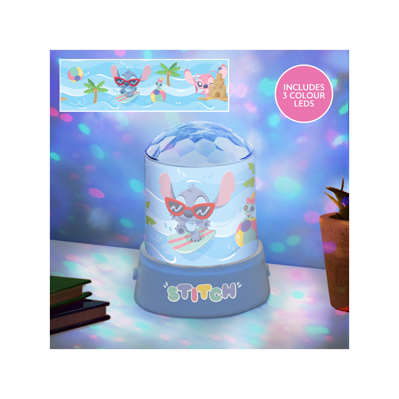 STITCH - Lampe à Projection Festif 13cm STITCH - Lampe à Projection Festif 13cm