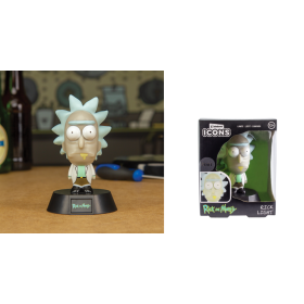 RICK & MORTY - Rick - Lampe Icon 13cm