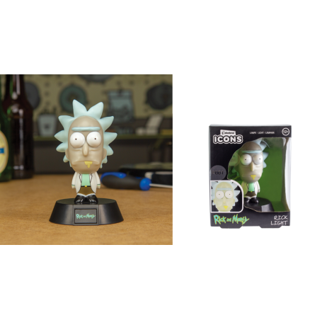 RICK & MORTY - Rick - Lampe Icon 13cm