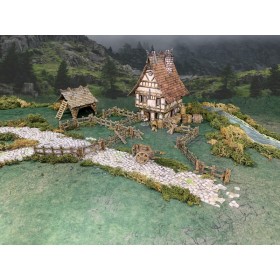 Wooden Fencing (inclus dans Fantasy Village) 