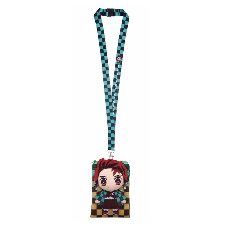 DEMON SLAYER - Tanjiro "Deluxe" - Lanyard avec pochette porte-cartes DEMON SLAYER - Tanjiro "Deluxe" - Lanyard avec pochette porte-cartes