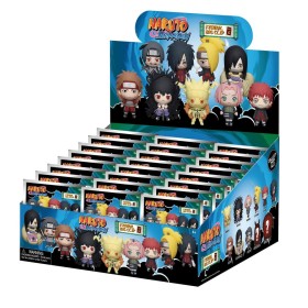 NARUTO - Series 6 - 3D Foam Bag Clip (Display 24 Pcs)
